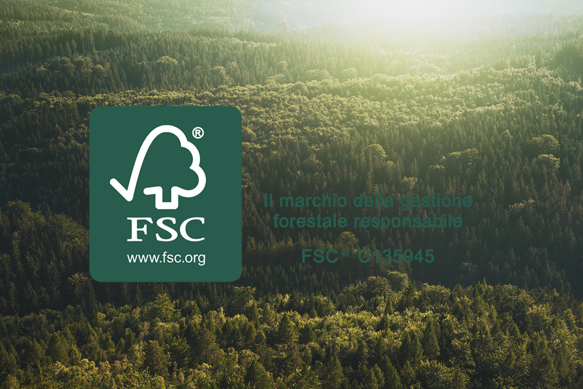 Pianca azienda certificata FSC per la gestione forestale responsabile