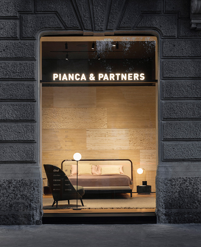 Apre a Milano Pianca & Partners The Contract Hub. Un nuovo interlocutore per il mondo della progettazione per i settori del residenziale, hotellerie, navale e immobiliare.