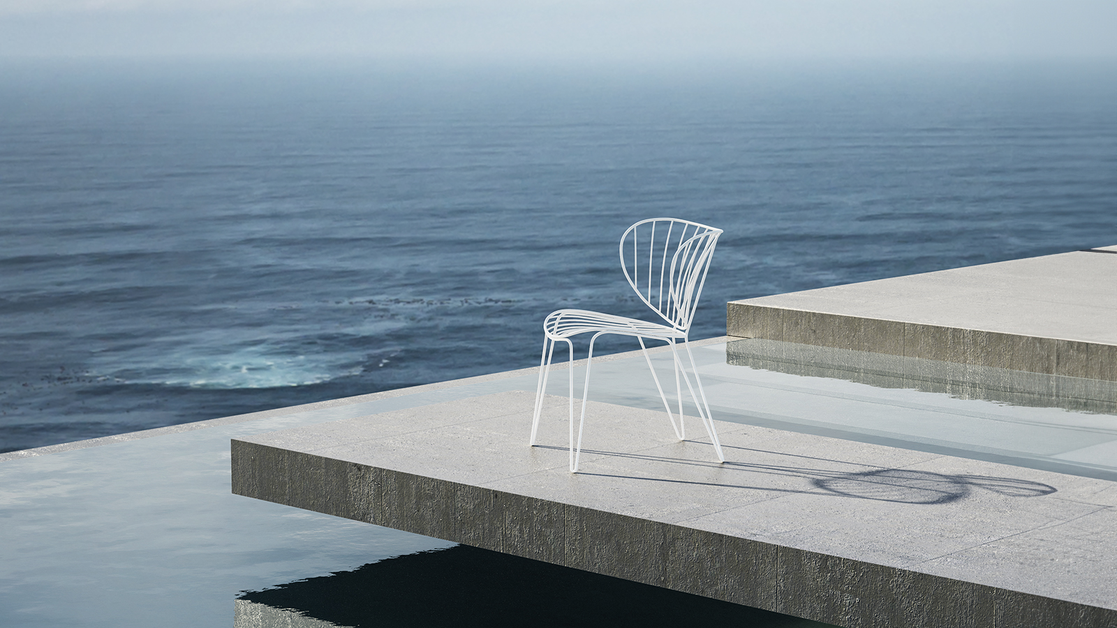 Aria, outdoor chair, design Pier Luigi Frighetto