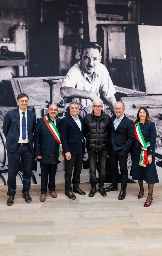 Inaugurazione del nuovo stabilimento Roverbasso 2 di Pianca con partecipazione del Presidente della Regione Veneto Luca Zaia